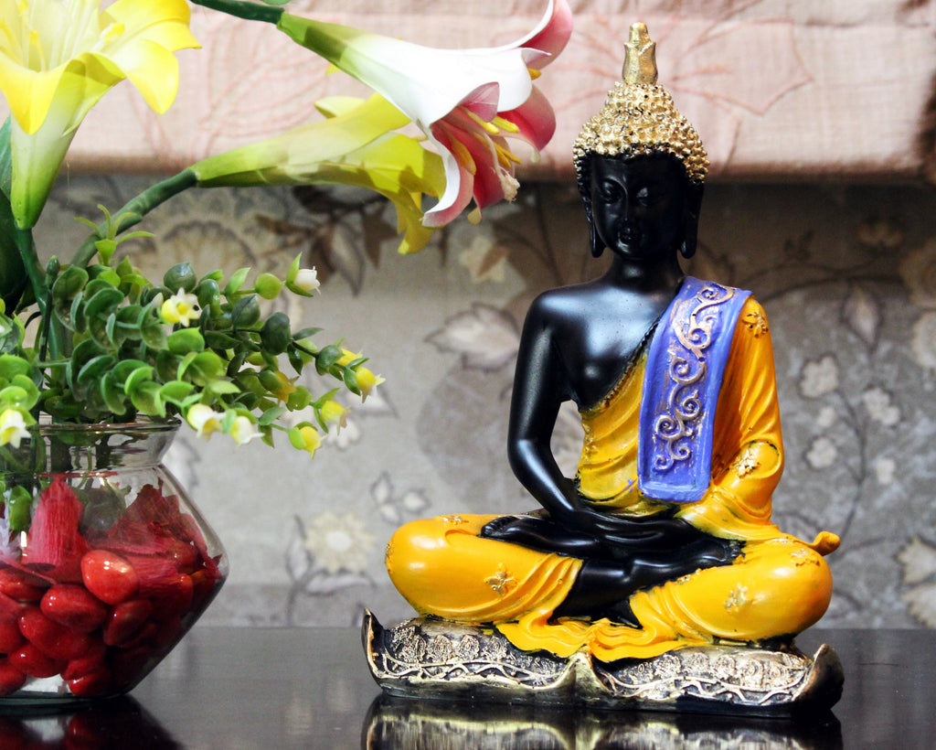 Handcrafted Meditating Decorative Buddha Kafalo