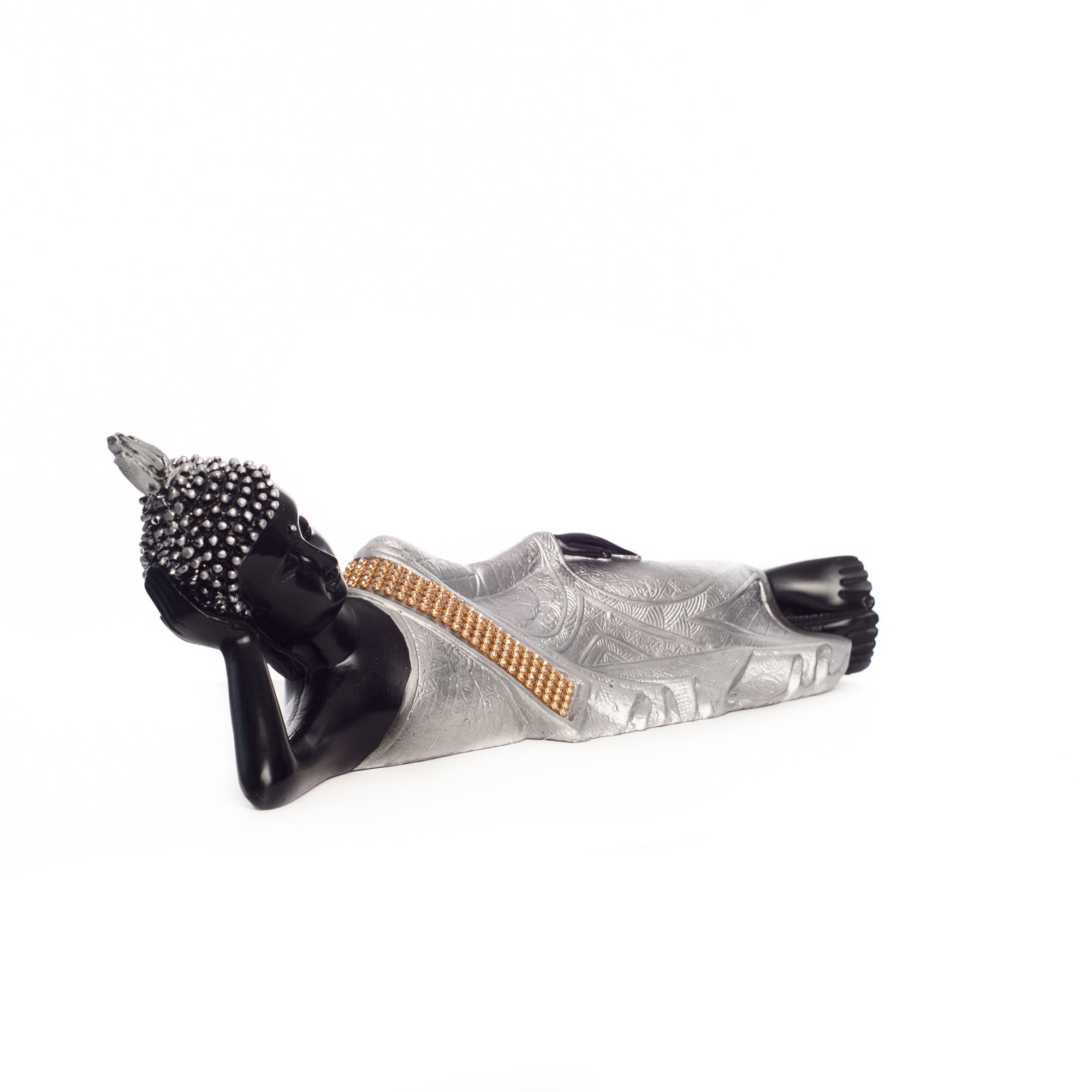 Polyresin Reclining Buddha Statue For Home Decor Kafalo
