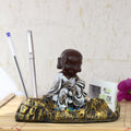 Pen And Visiting Card Holder Decorative Showpiece Kafalo