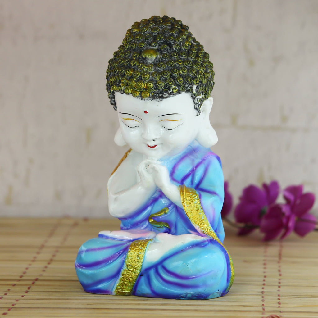 Praying Monk Buddha Statue Kafalo