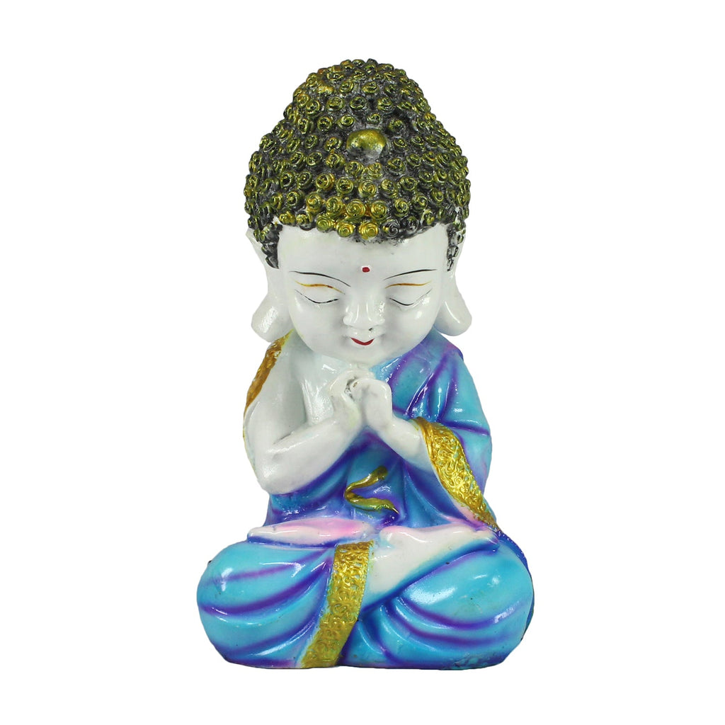 Praying Monk Buddha Statue Kafalo