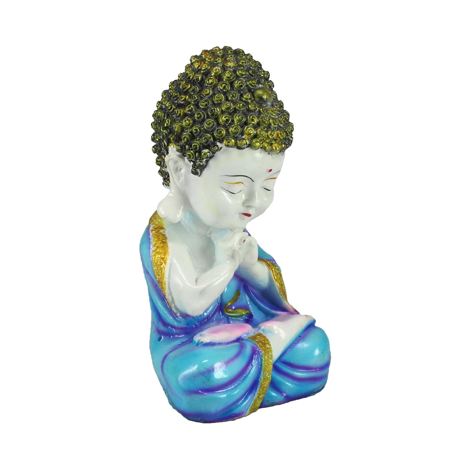 Praying Monk Buddha Statue Kafalo