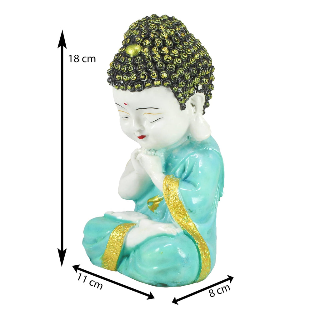 Praying Monk Buddha Kafalo