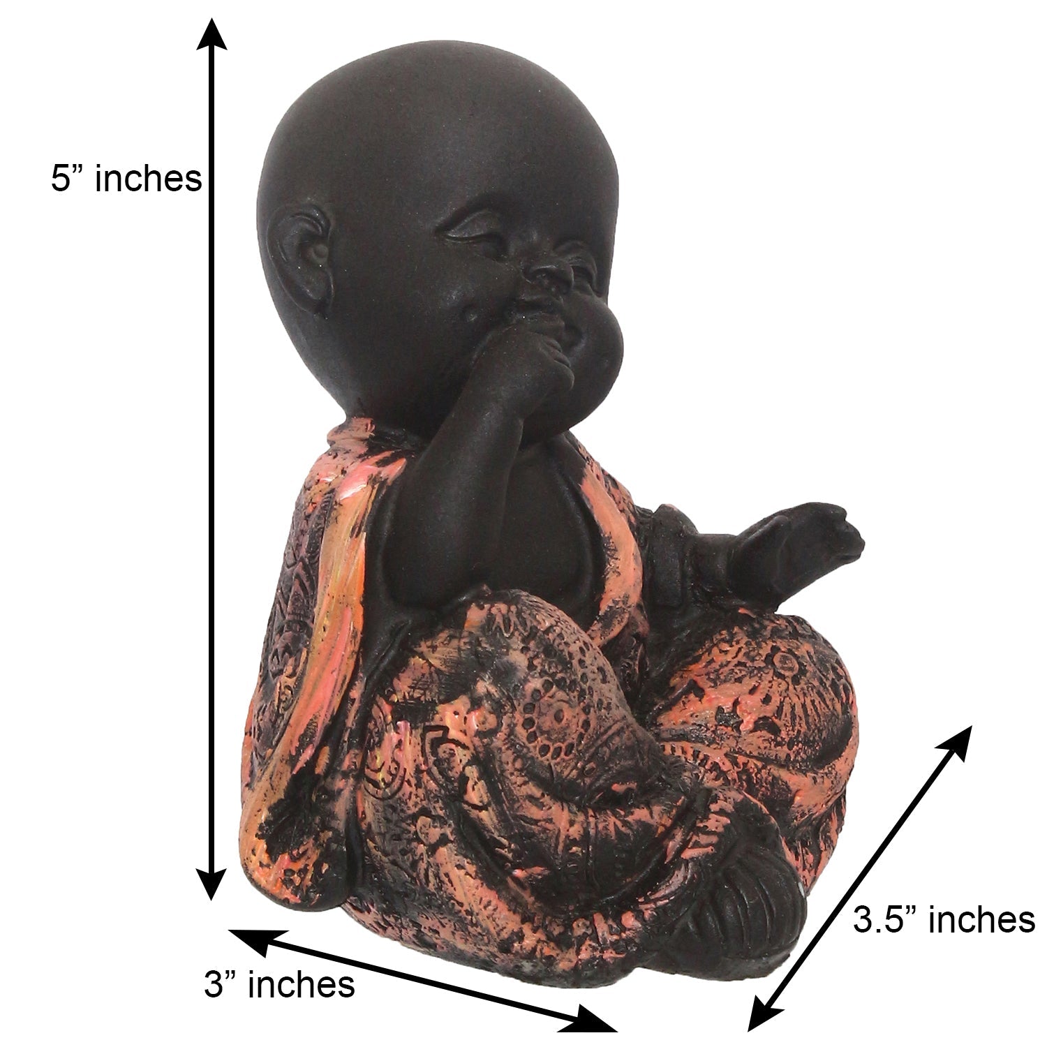 Decorative Monk Buddha Kafalo