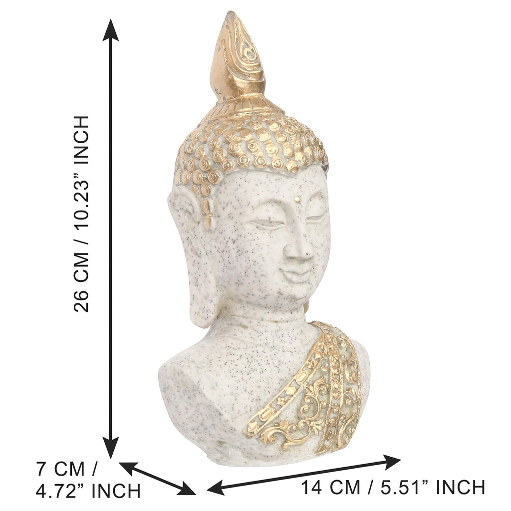 Decorative Buddha Polyresin Showpiece Kafalo