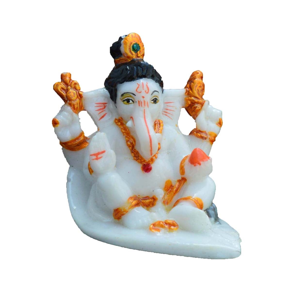 Lord Ganesha with Bun Kafalo