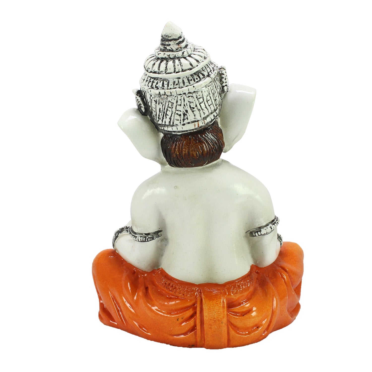 Lord Ganesha Idol Playing Dholak Musical Instrument Kafalo