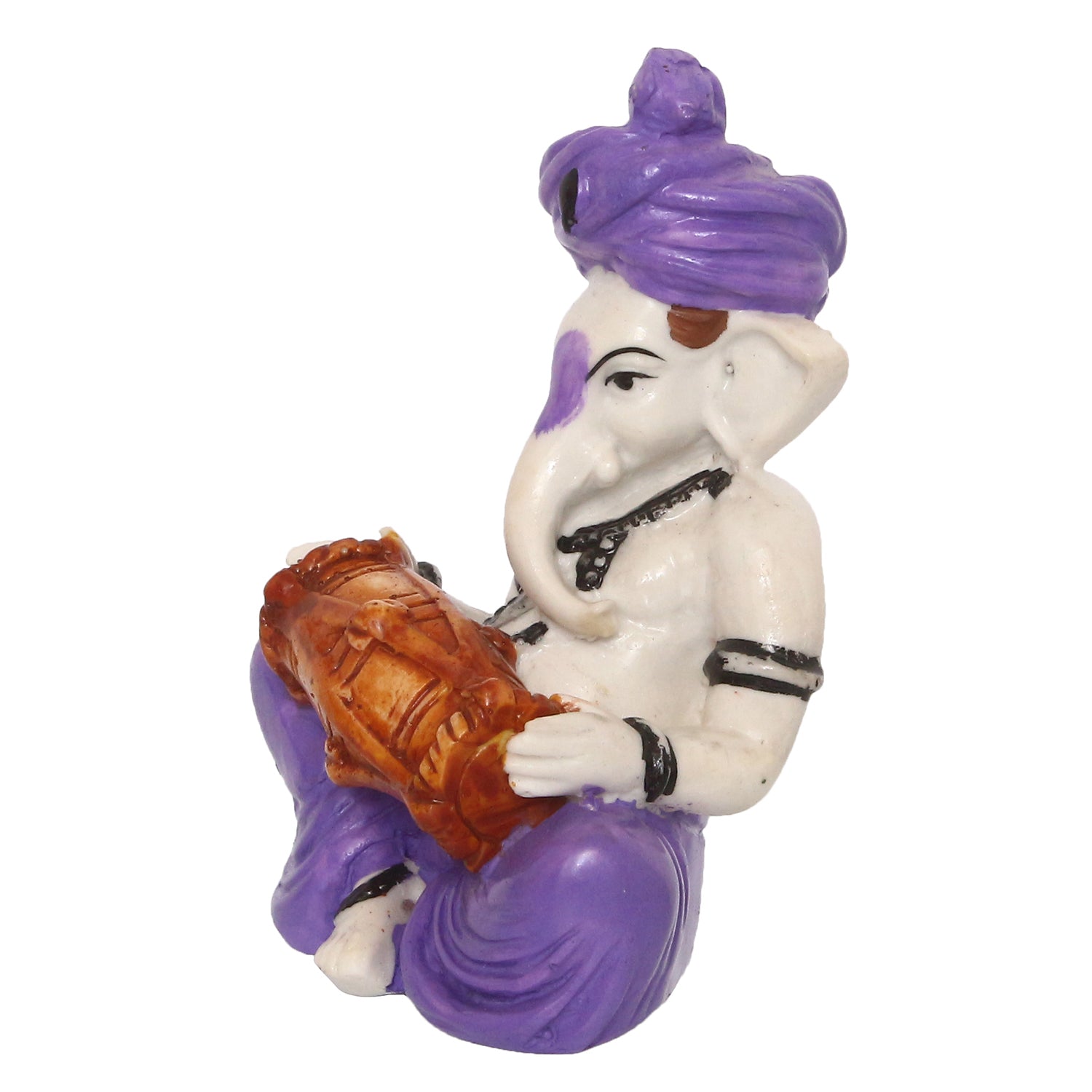 Lord Ganesha playing Dholak Kafalo