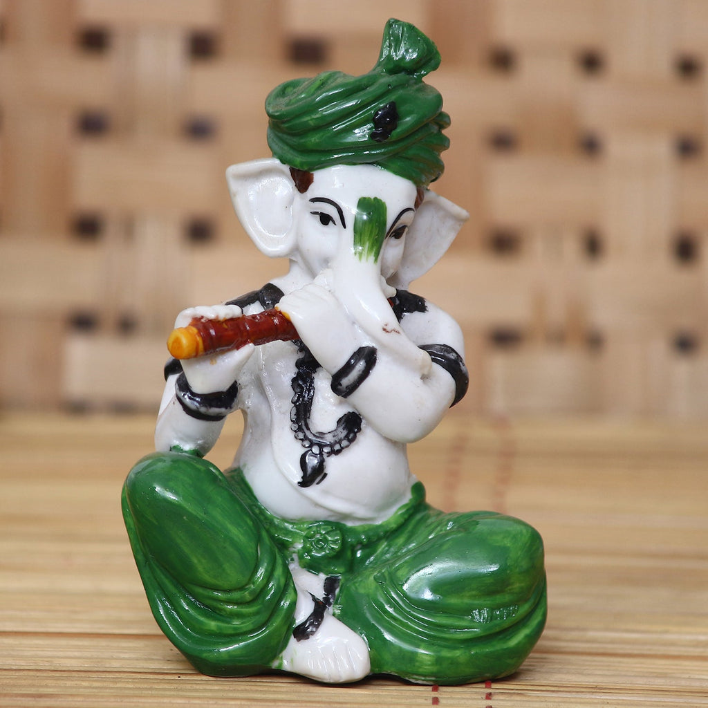 Lord Ganesha playing Flute Kafalo