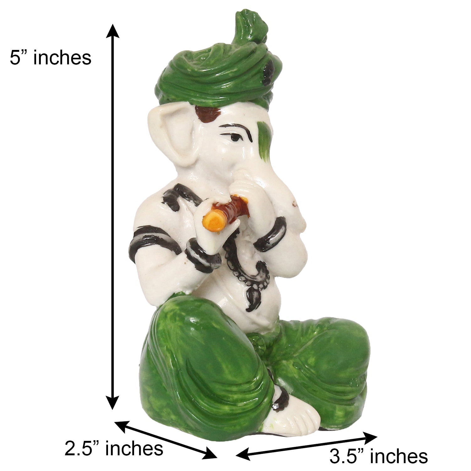 Lord Ganesha playing Flute Kafalo