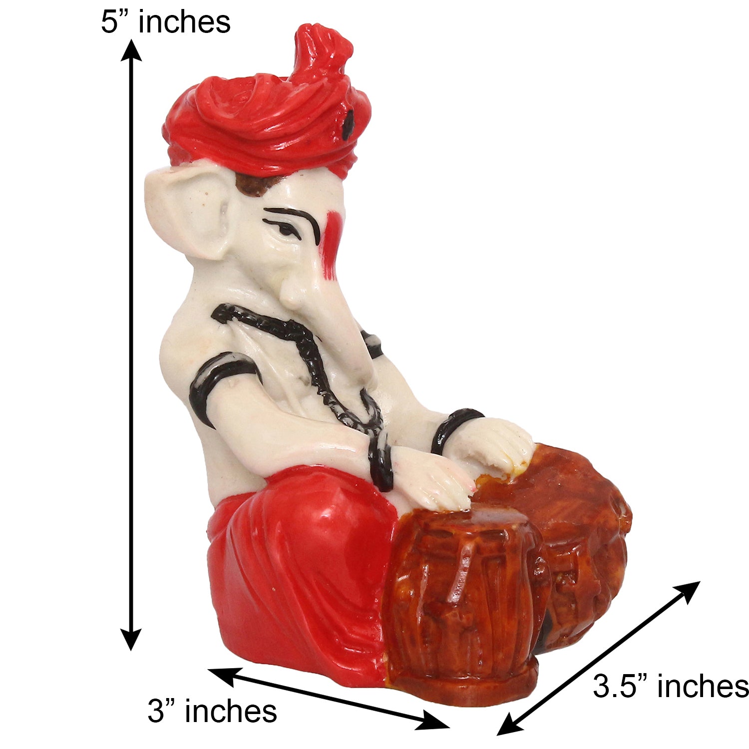 Lord Ganesha playing Tabla Kafalo