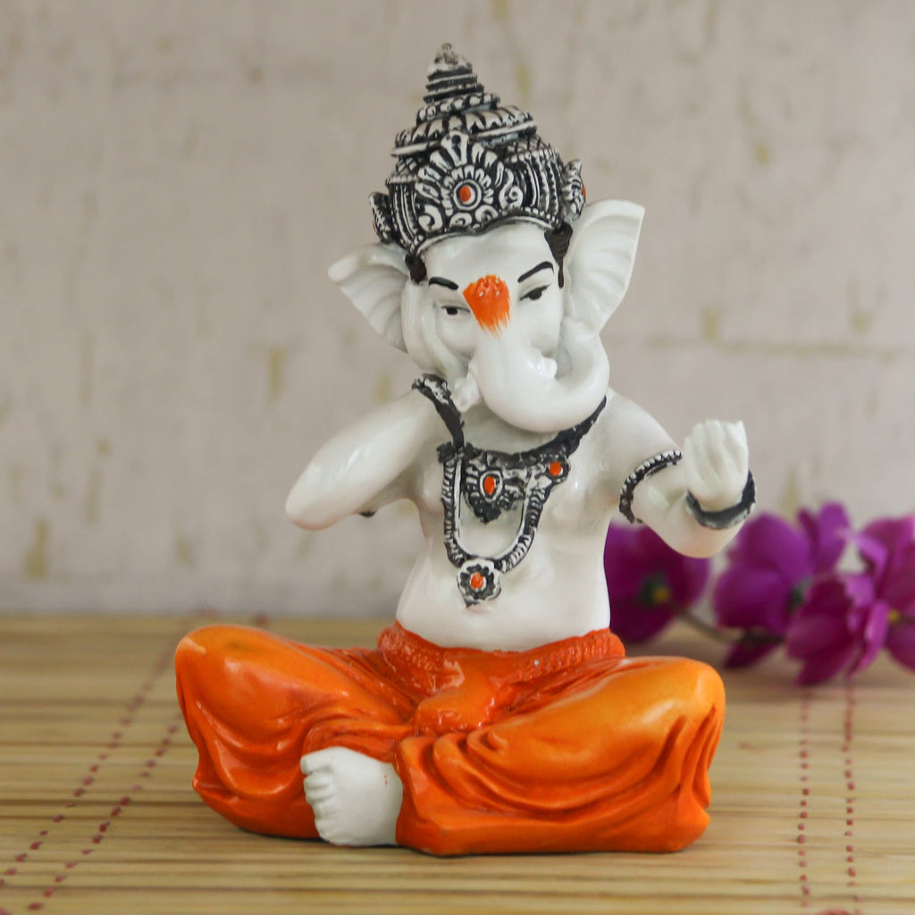 Lord Ganesha Singing Song Decorative Showpiece Kafalo