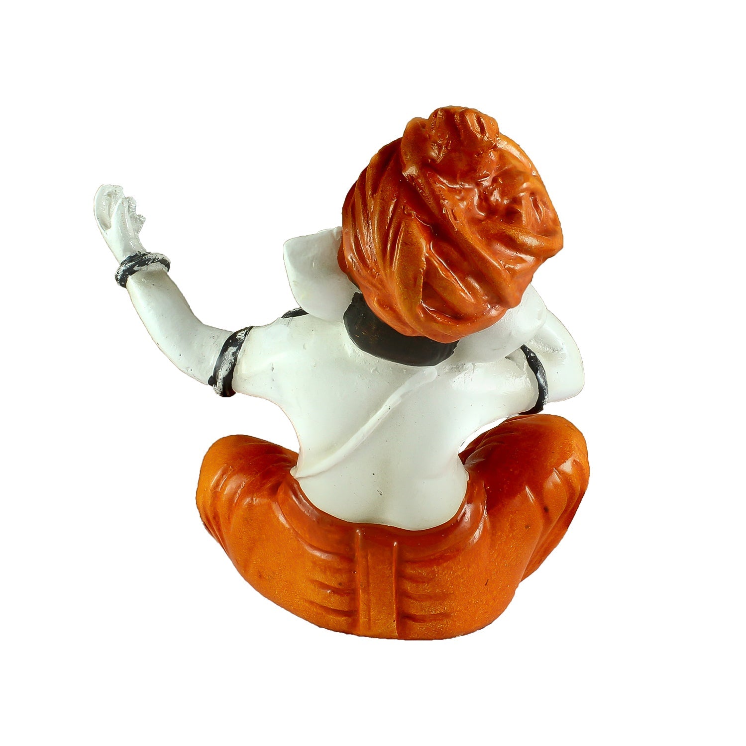 Lord Ganesha Statue Singing Decorative Polyresin God Idol Kafalo