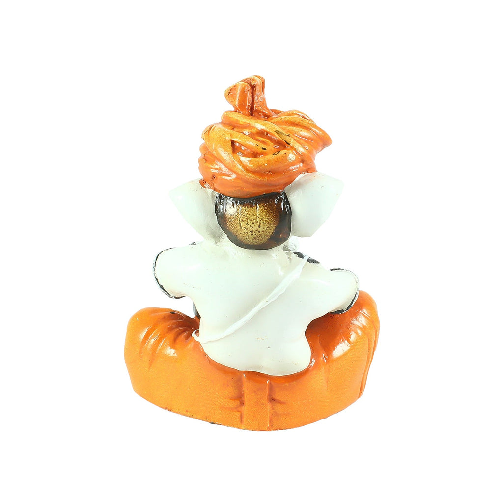 Lord Ganesha Playing Tabla Decorative Showpiece Kafalo
