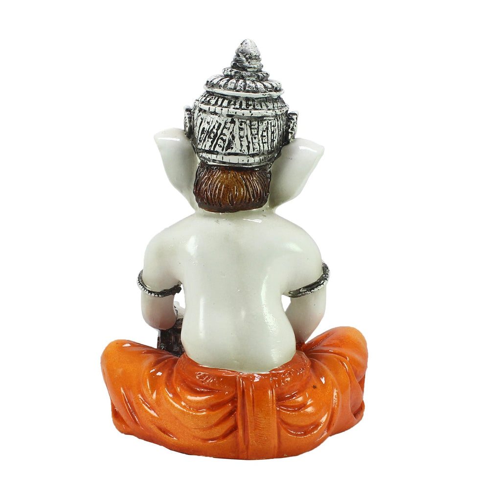 Lord Ganesha playing Harmonium Decorative Showpiece Kafalo