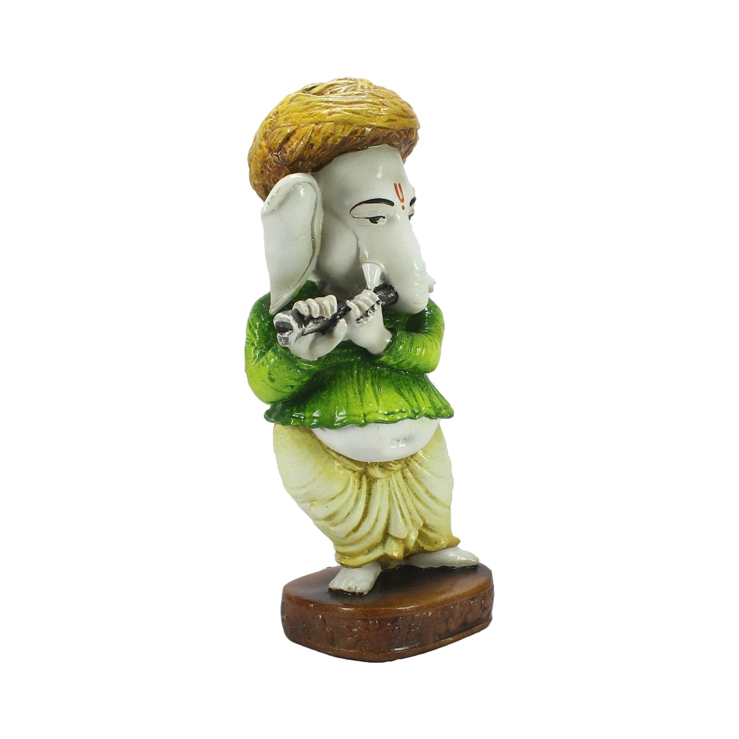 Lord Ganesha playing instrument Decorative Showpiece Kafalo