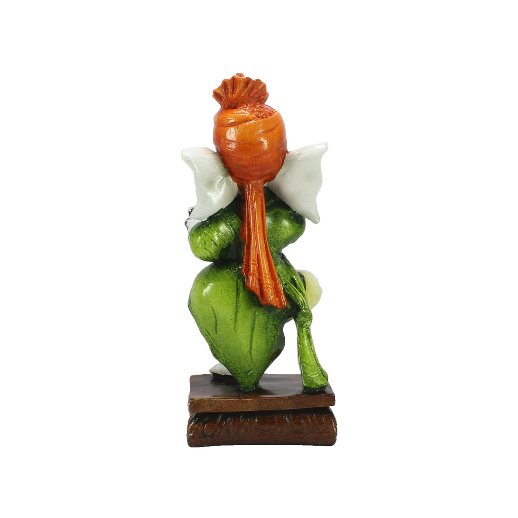 Lord Ganesha Idol Playing Instrument Decorative Showpiece Kafalo