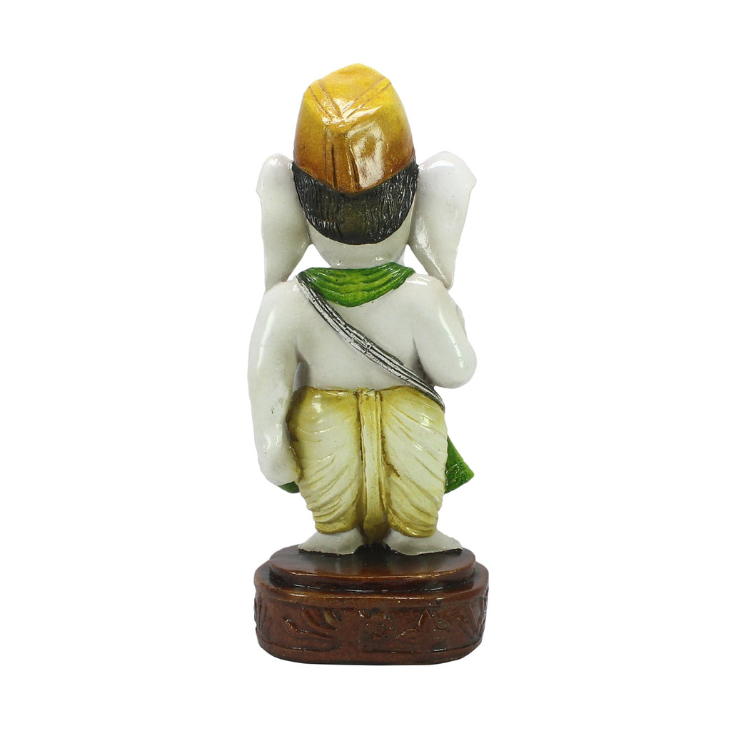 Blessing Lord Ganesha Statue Decorative Showpiece Kafalo