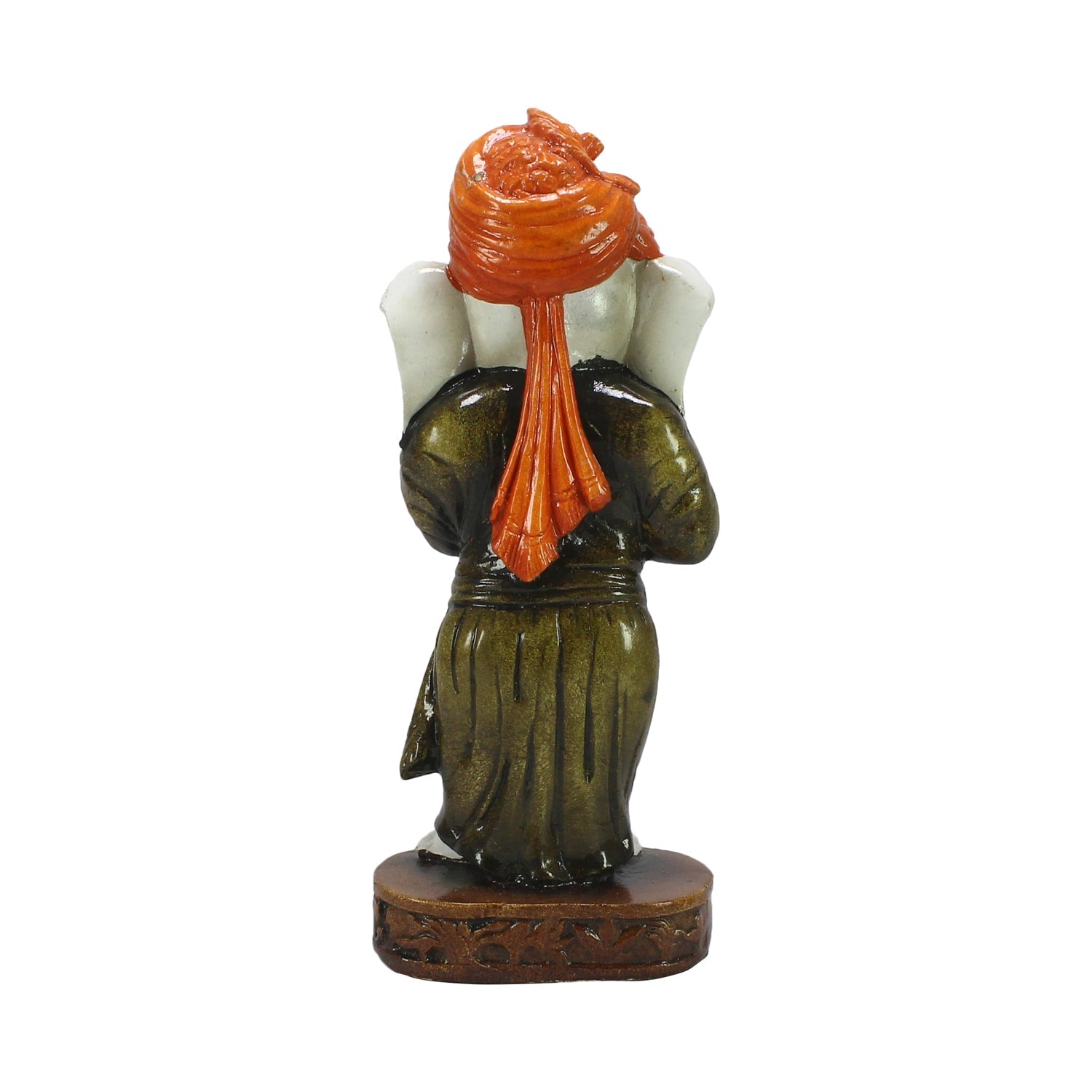 Standing Blessing Lord Ganesha Statue Decorative Showpiece Kafalo