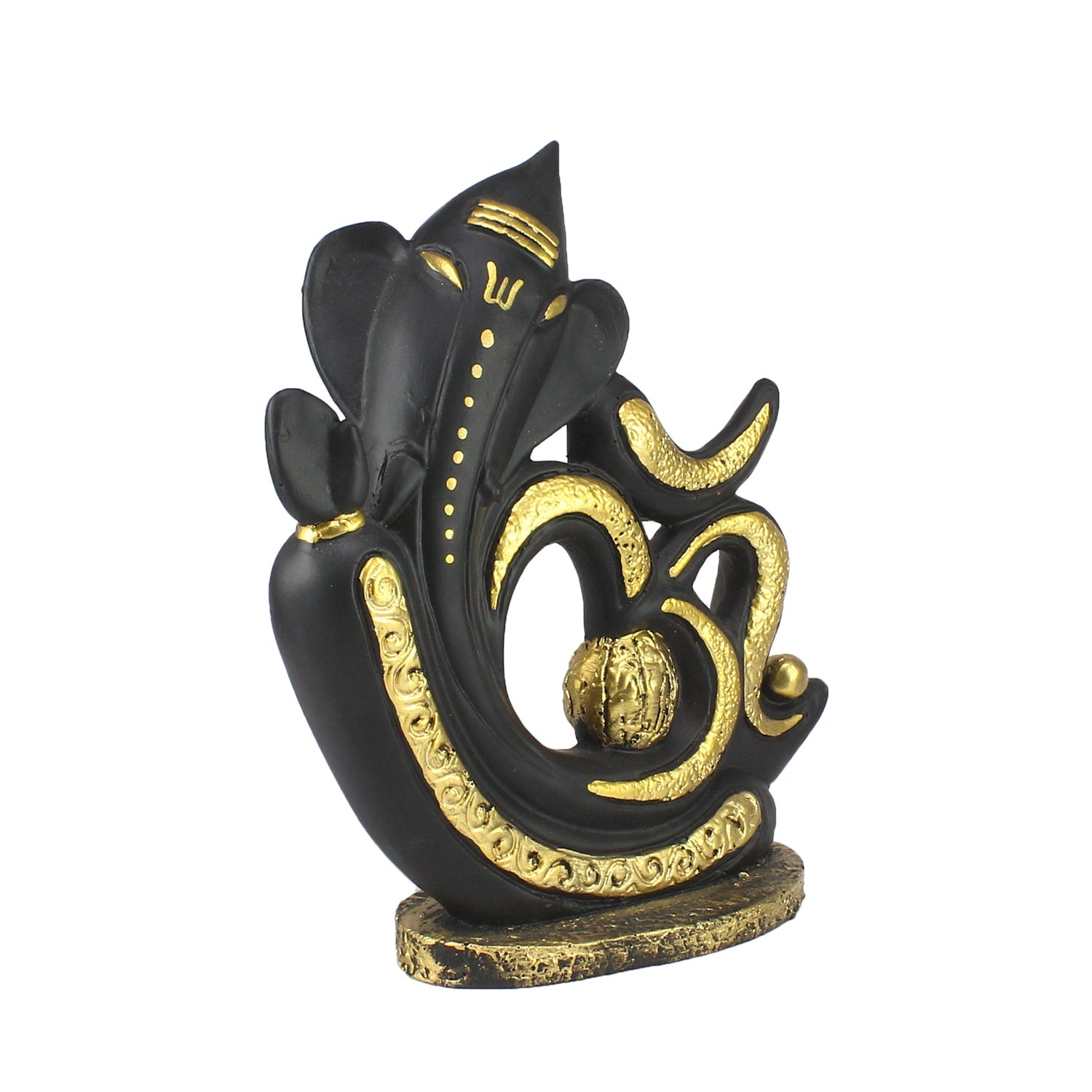 Decorative Om Symbol Lord Ganesha Statue God Idol For Home Kafalo