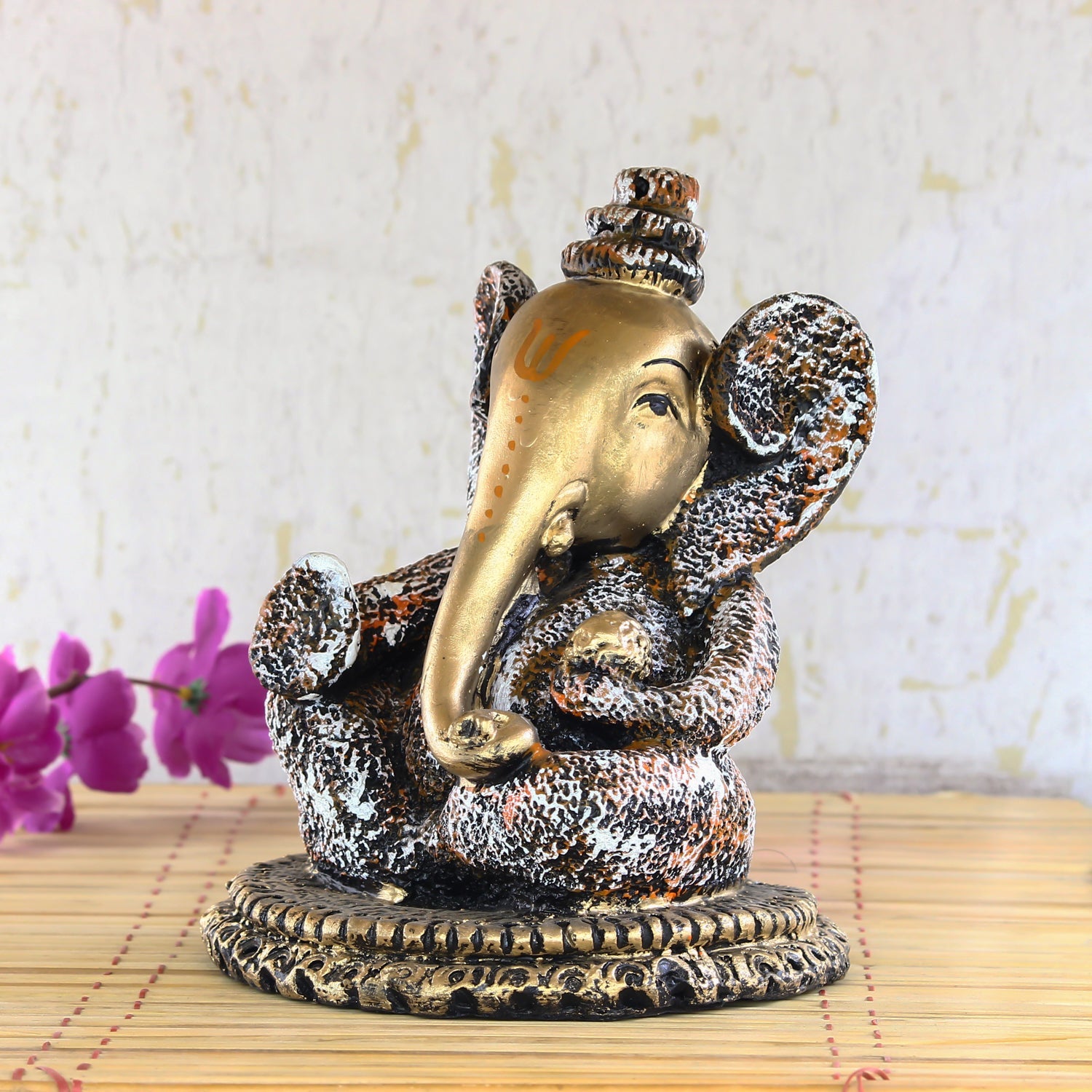 Decorative Polyresin Lord Ganesha Idol Kafalo
