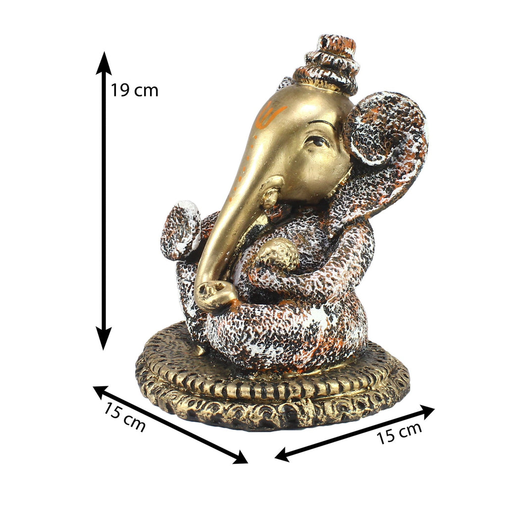 Decorative Polyresin Lord Ganesha Idol Kafalo
