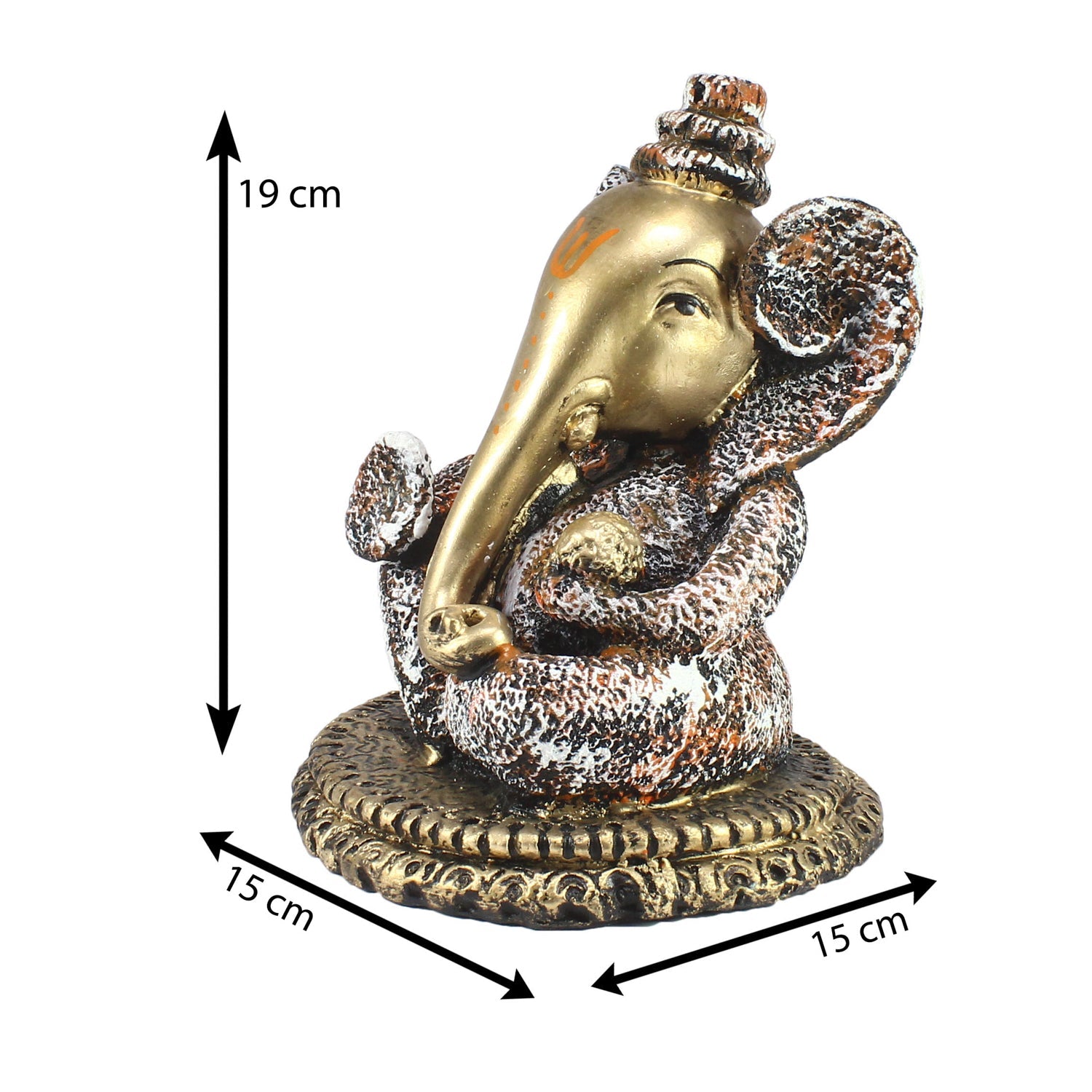 Decorative Polyresin Lord Ganesha Idol Kafalo