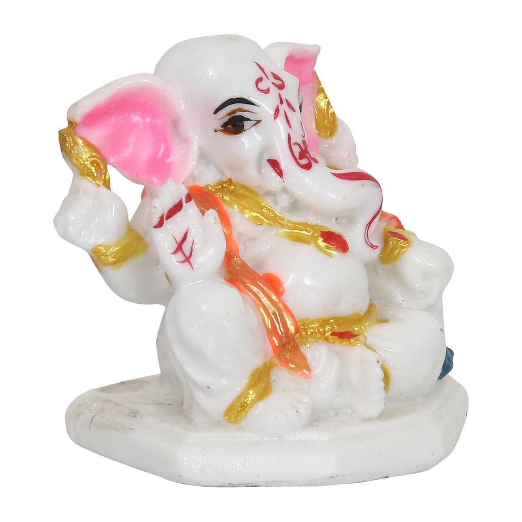 Decorative Lord Ganesha Idol for Car Dashboard, Home Temple and Office Desks Kafalo