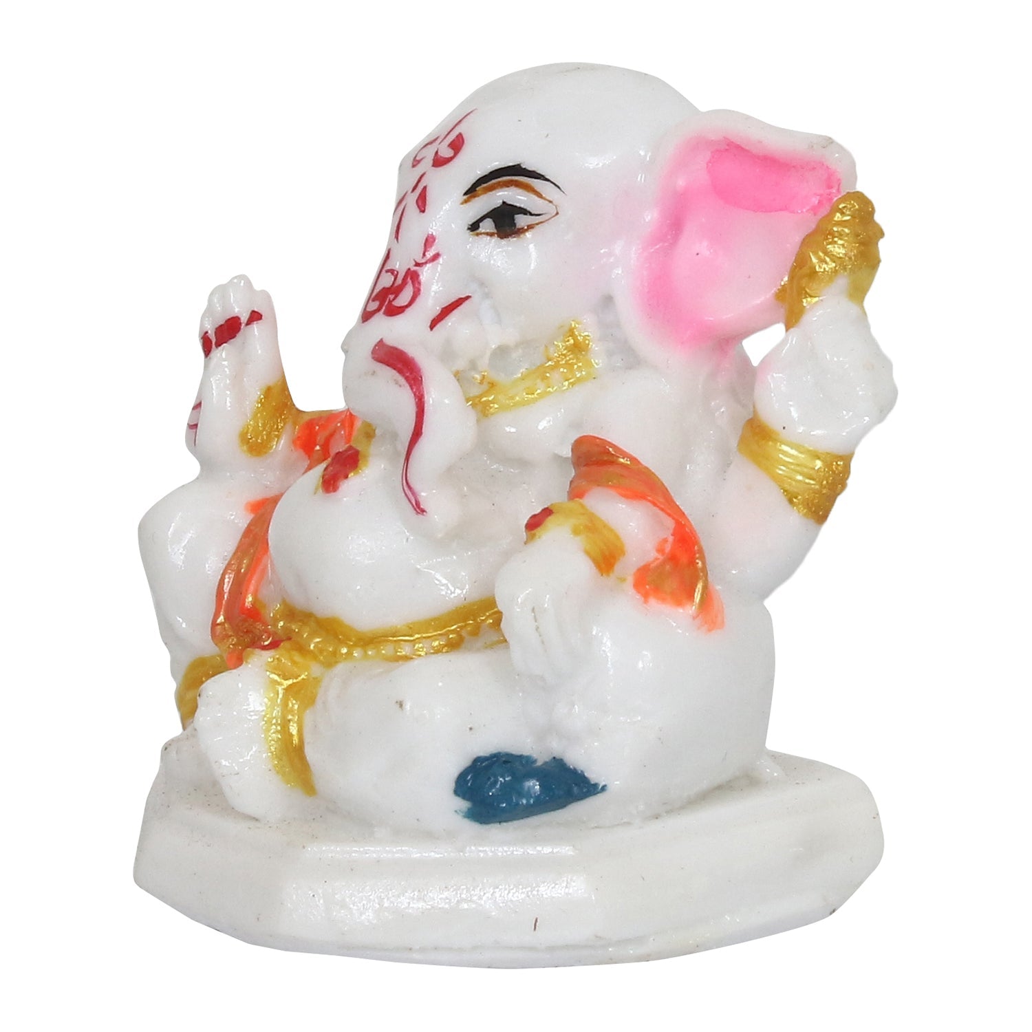 Decorative Lord Ganesha Idol for Car Dashboard, Home Temple and Office Desks Kafalo