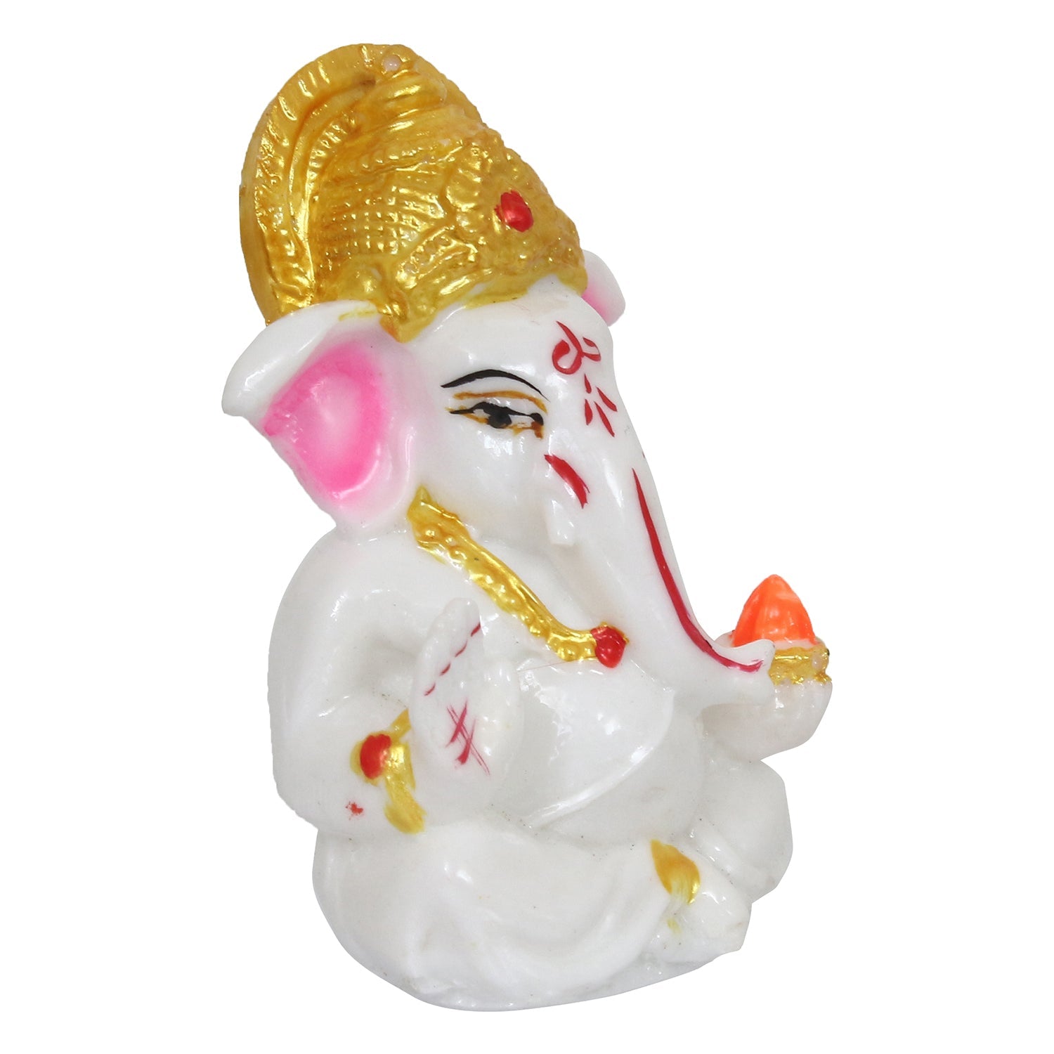 Decorative Lord Ganesha Idol for Car Dashboard, Home Temple and Office Desks Kafalo