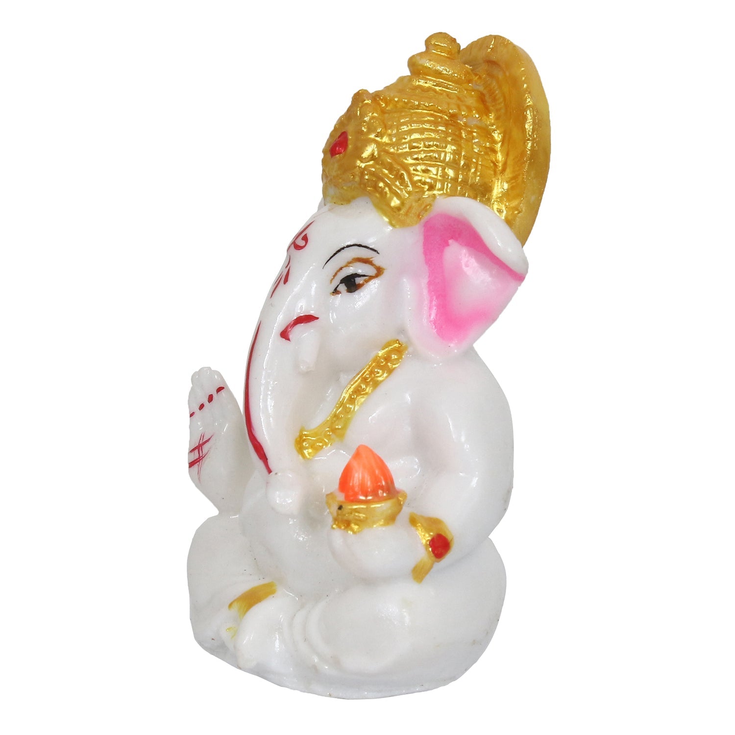 Decorative Lord Ganesha Idol for Car Dashboard, Home Temple and Office Desks Kafalo