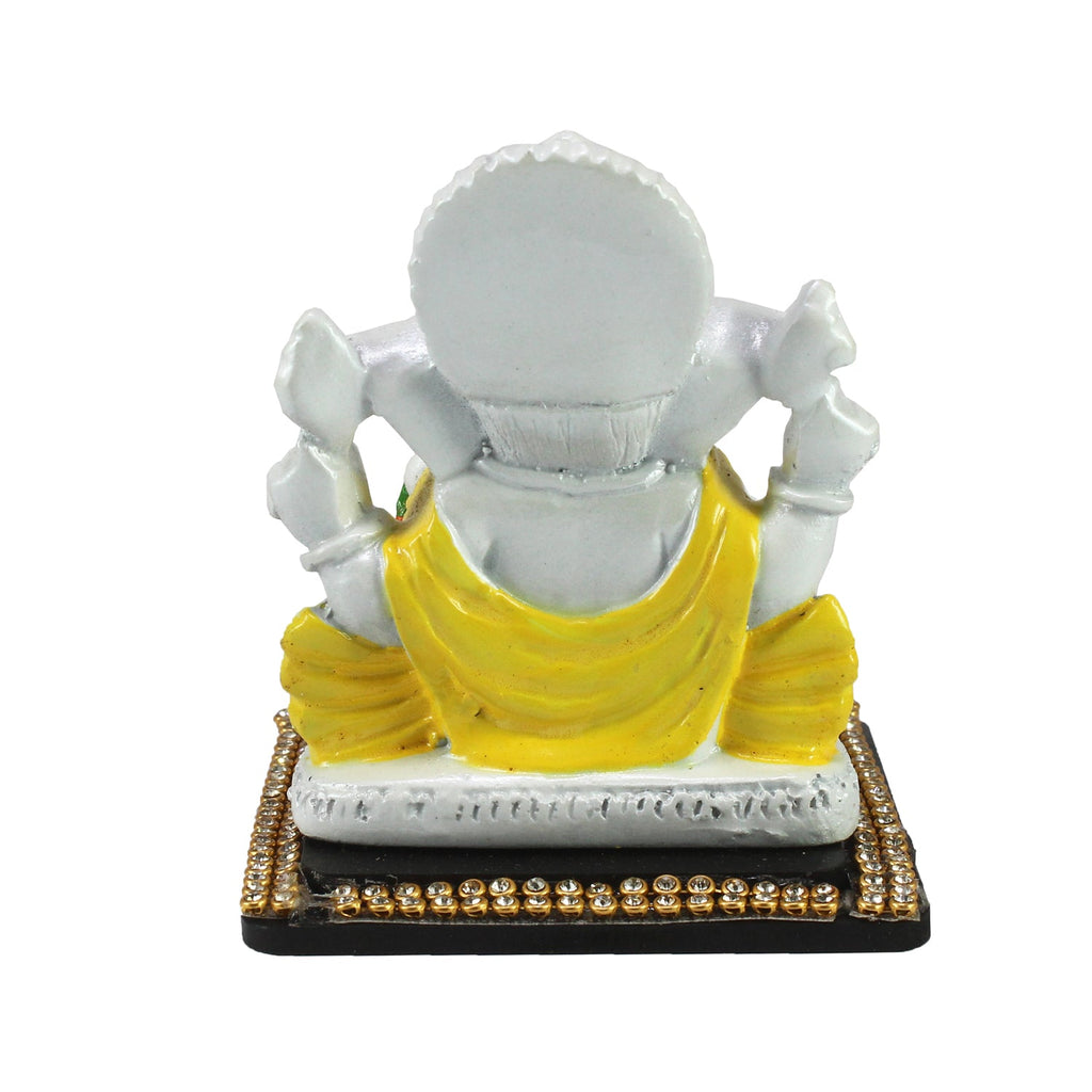Decorative Lord Ganesha Showpiece for Car Dashboard, Home Temple and Office Desks Kafalo