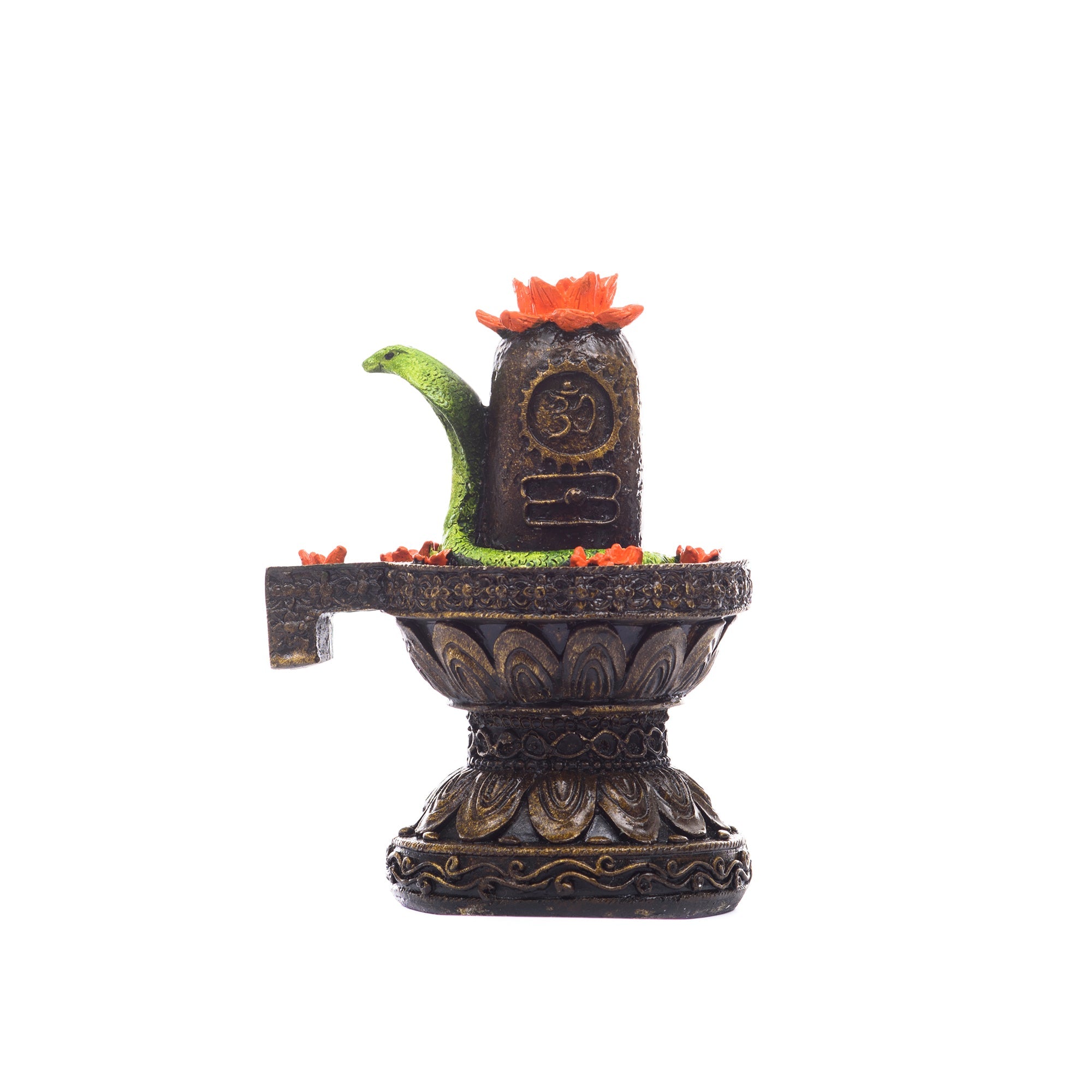 Polyresin Shiva Shivling Murti Religious Idol Kafalo