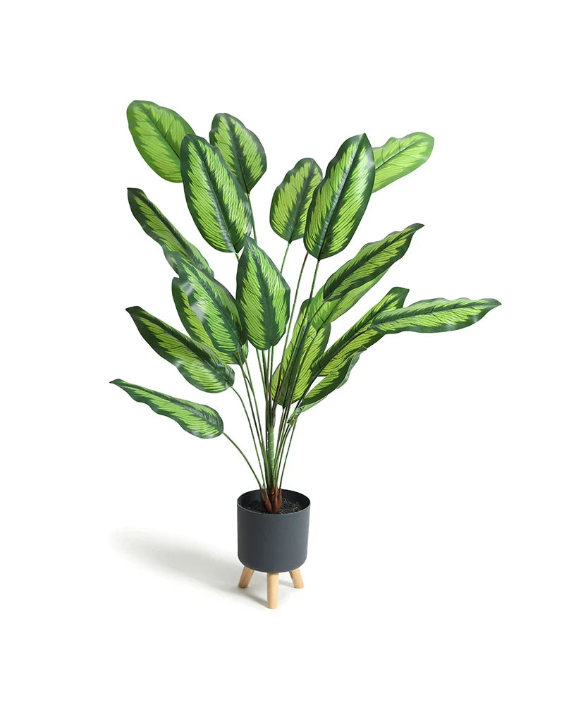 Lifelike Potted Greenery for Tabletop, Office Desk, and Interior Decoration