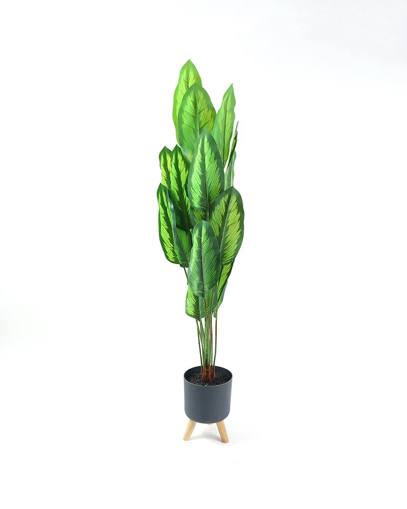 Lifelike Potted Greenery for Tabletop, Office Desk, and Interior Decoration