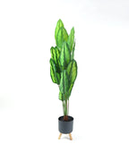 Lifelike Potted Greenery for Tabletop, Office Desk, and Interior Decoration