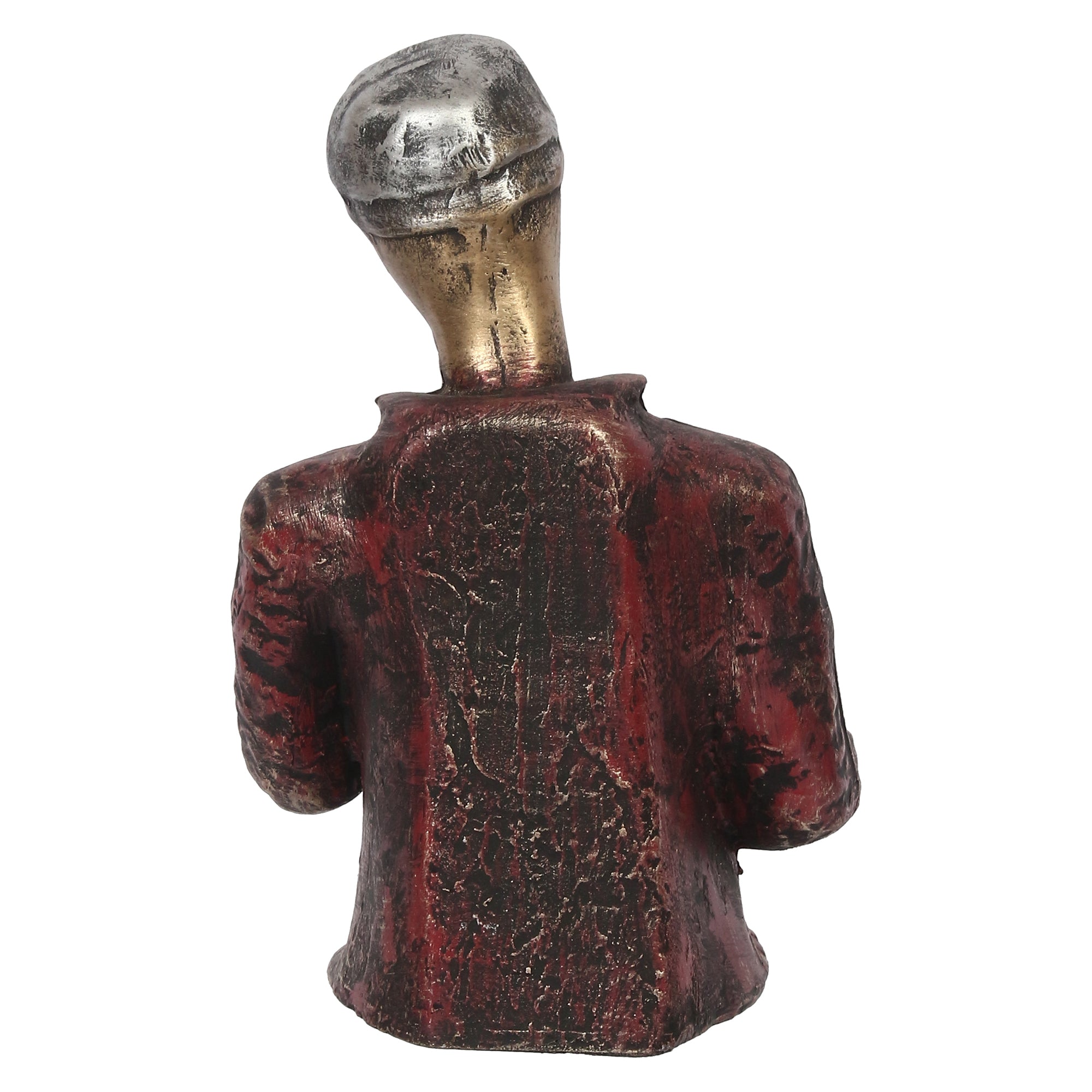 Musician Man Playing Trumpet Musical Instrument Human Figurine Decorative Showpiece Kafalo