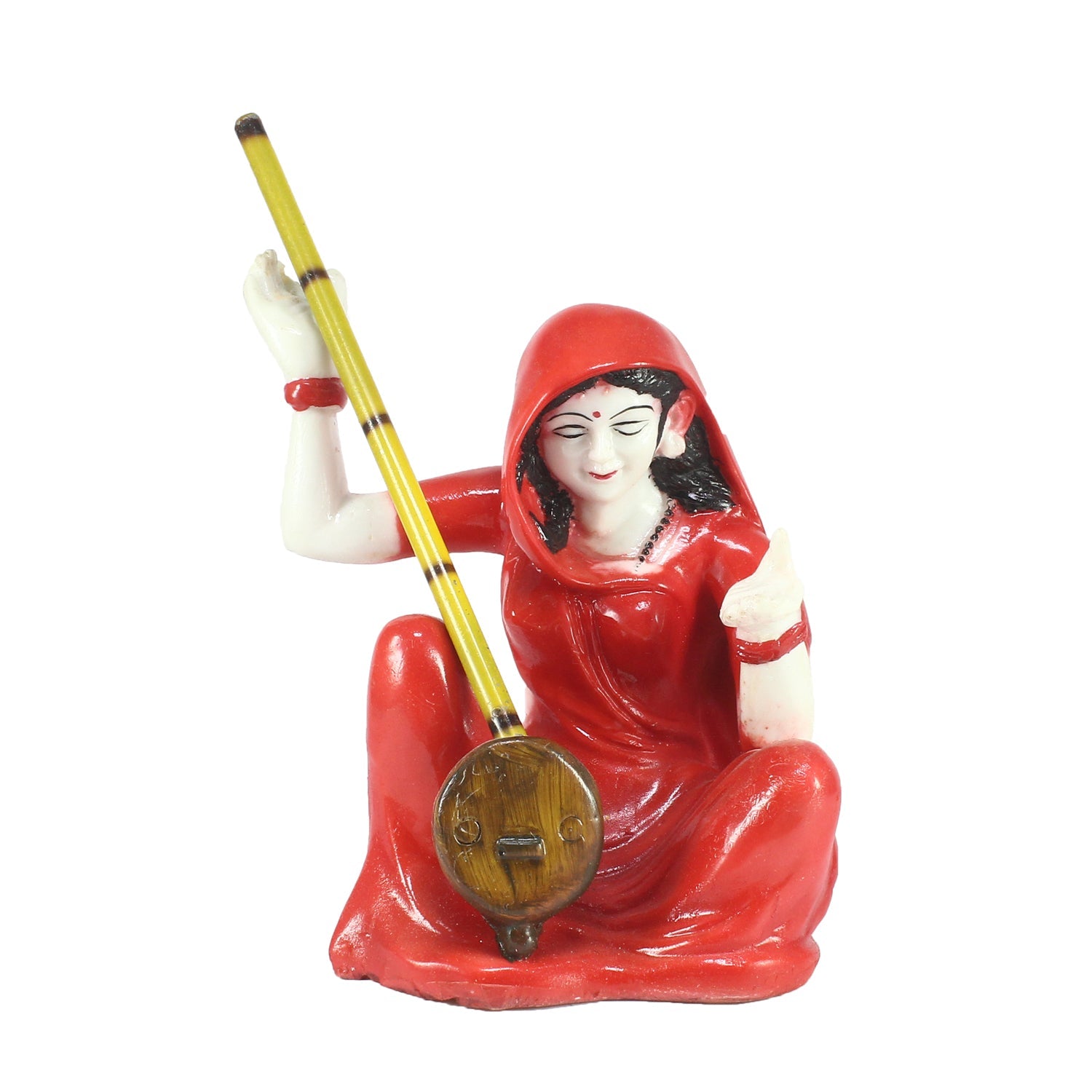 Meerabai playing Musical Instrument Showpiece Kafalo