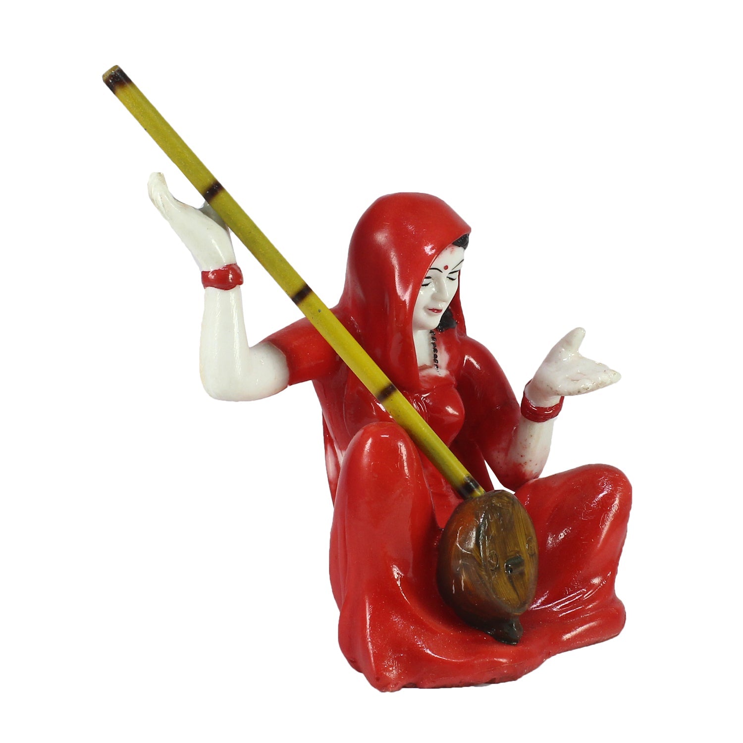 Meerabai playing Musical Instrument Showpiece Kafalo