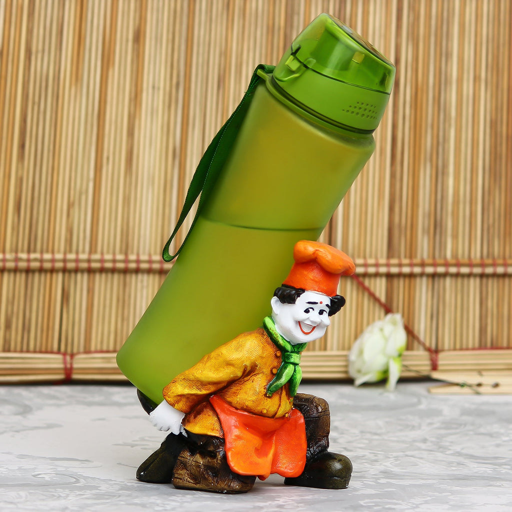 Wine Holder for 1 Bottles Decorative Showpiece Kafalo
