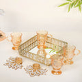 Golden Glass Gift Hamper Set of 4 Nestasia
