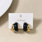 Marble Double Huggies Black Nestasia