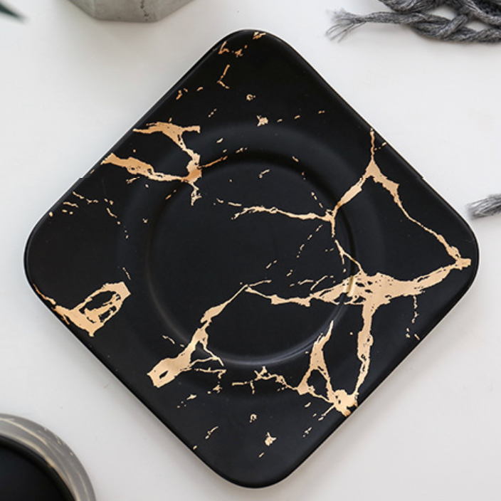 Marble Tea Cup and Saucer Nestasia