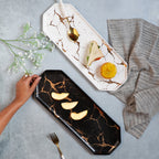 Marble Hexagon Platter Nestasia