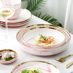 Pink Marble Bowls Nestasia