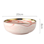Pink Marble Bowls Nestasia