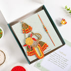 Marigold Grace Rakhi And Lumba Set Nestasia