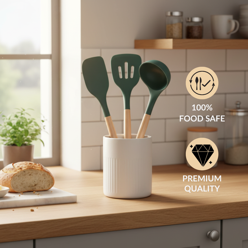 Masterchef Gift Hamper Box With Spatula Apron Trivet Mitten And Hand Towel Nestasia