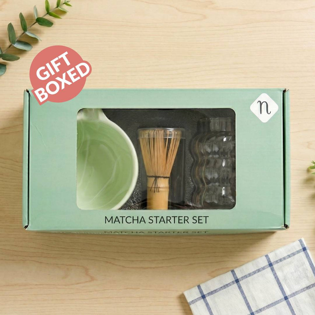 Matcha Tea Brewing Set Of 4 Nestasia