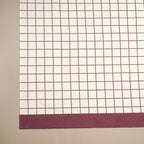 Dusty Mauve 6 Seater Pure Cotton Tablecloth 203x152cm Nestasia